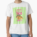 Let’s Taco ‘Bout It Vintage Lime Green Stripes Illustration by MaiZephyr