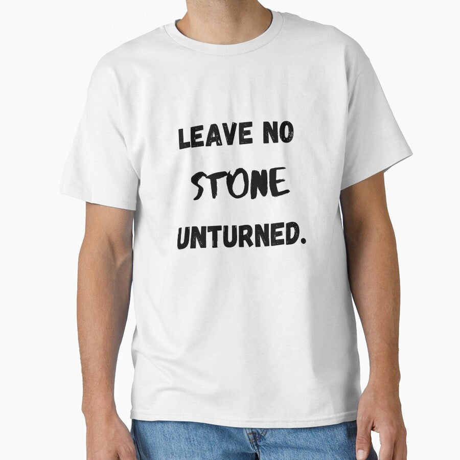 Leave No STONE Unturned, Motivational & Inspirational by Salman Hino