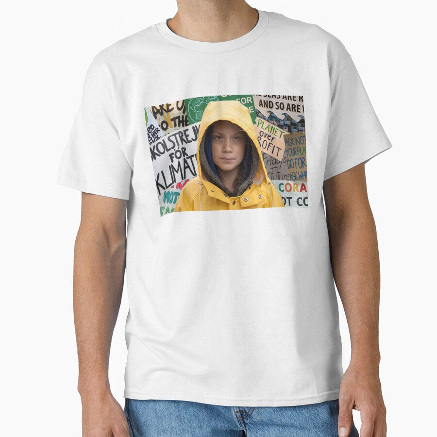 greta thunberg protest signs (climate change strike) by emcazalet