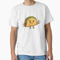 Happy Taco – Cute Kawaii Food Art by AARt Studio Store