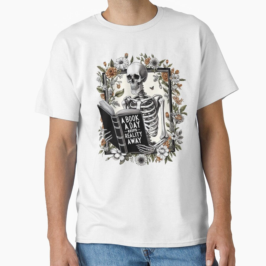 Bookish Aesthetic A Book A Day Keeps Reality Away by vectcd