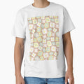 BOHO BOXY MODERN FLOWER PATTERN BROWN PASTELS by blomastudios