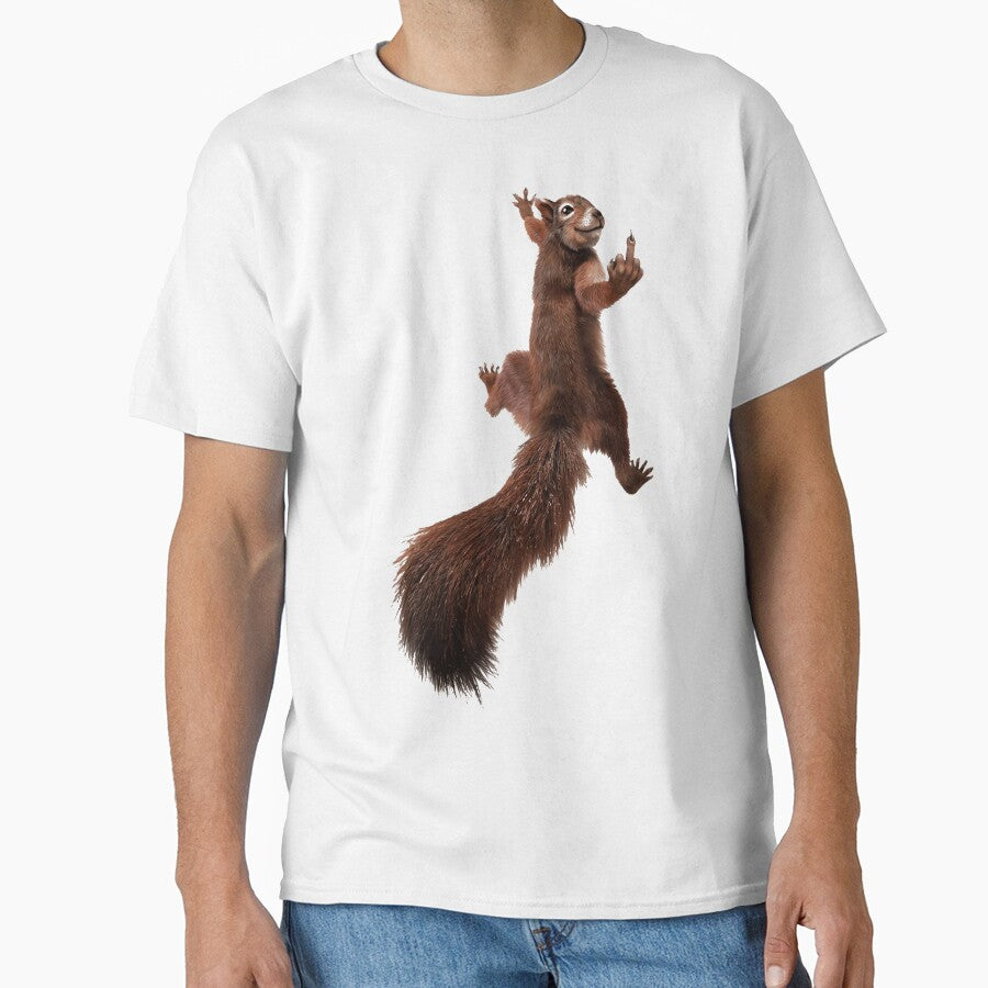 Rude Squirrel by AIEverything