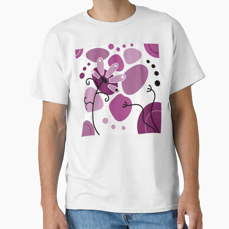 Purple Whimsical Boho Design by Sartoris Art