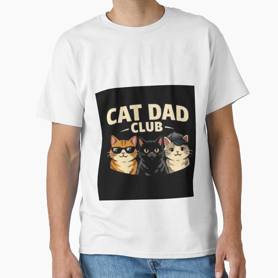Cat Dad Club Funny Cat Lover Design. by soumayashop
