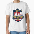 Fantasy Football Champion Sticker | FFL League Winner Trophy Gift Logo by CoachEkong