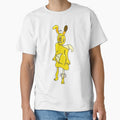 Long-Eared Yellow Creature  with Distorted Skin by libgialika