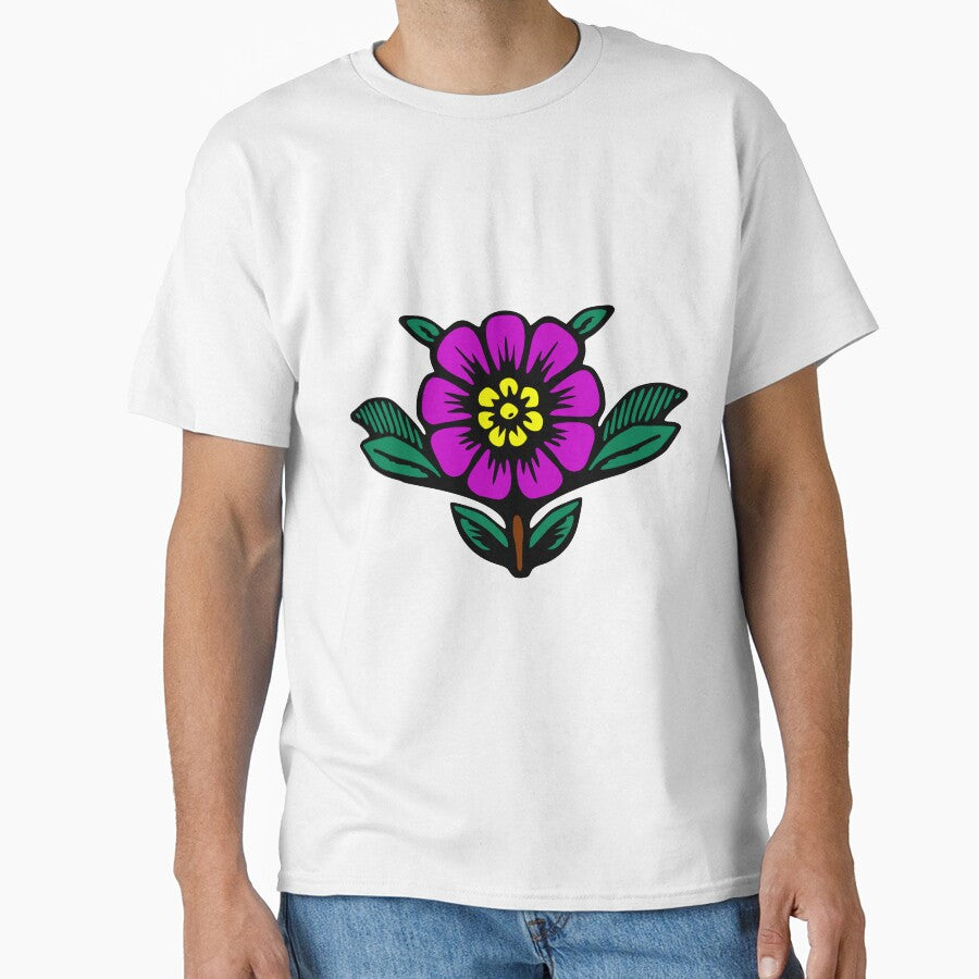 Cartoon Purple Flower by Reethes