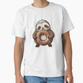 Kawaii Sloth with a Donut by KawaiiCritterz