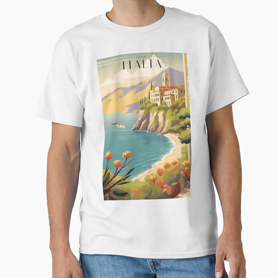 Retro Italy Travel Poster by deep-breath