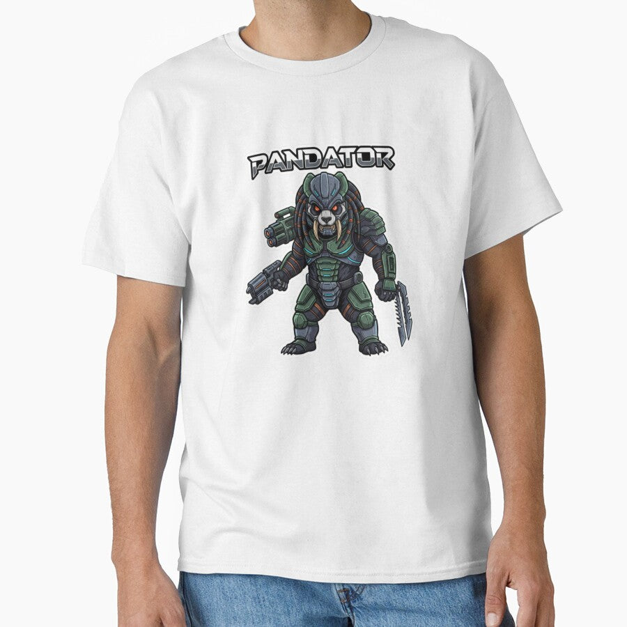 Pandator – Sci-Fi Action Panda Movie Parody Sticker by Imaginarium of Chaos falcon88
