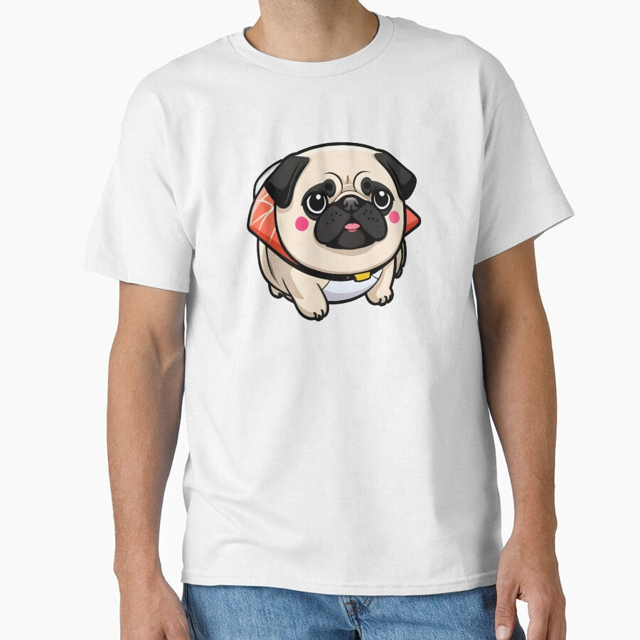 Cute Sushi Pug by PowesomePets