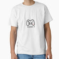 Gamer Couple Player 2 T-shirt - Valentine's Day Gift for Video Games by DuoDesign09
