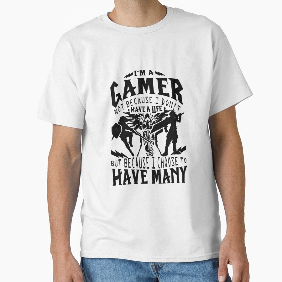 I'm a gamer not because I don't have a life - Awesome gamer Gift by Teenation9