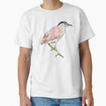 Nankeen Night Heron Black Alternate Design by designsasstultd