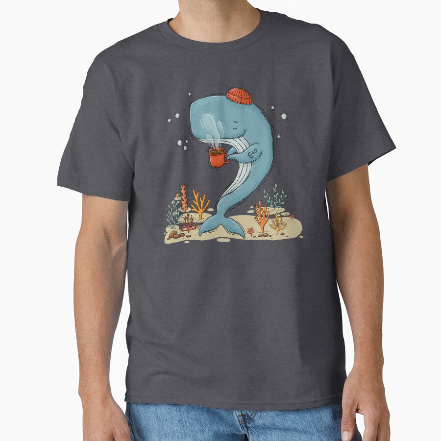 HIP COFFEE WHALE by taniasamoshkina