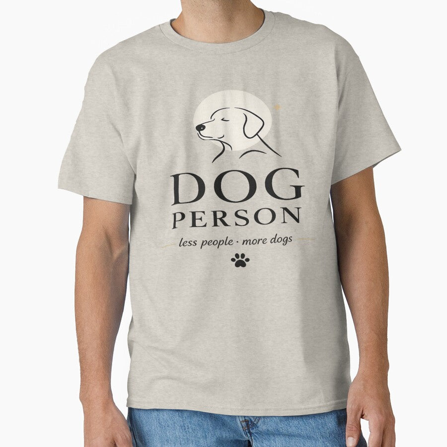 Minimal Dog Lover Premium Typography Design by DAXIFY
