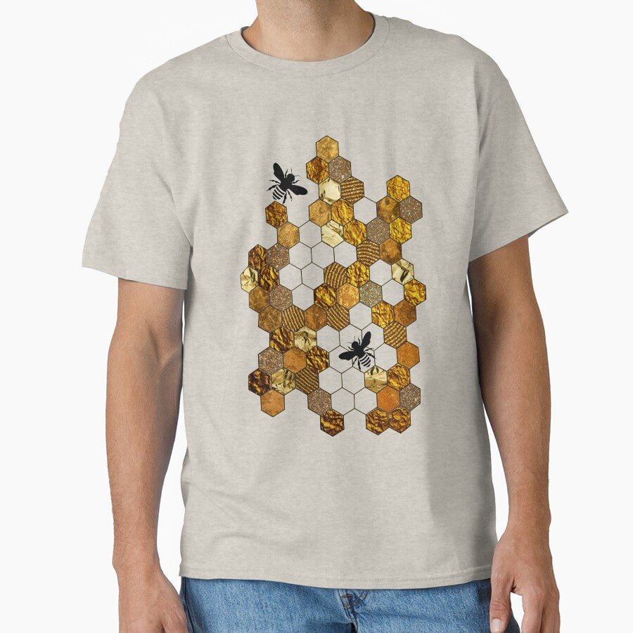 Golden Honeycomb by owleryartdesign