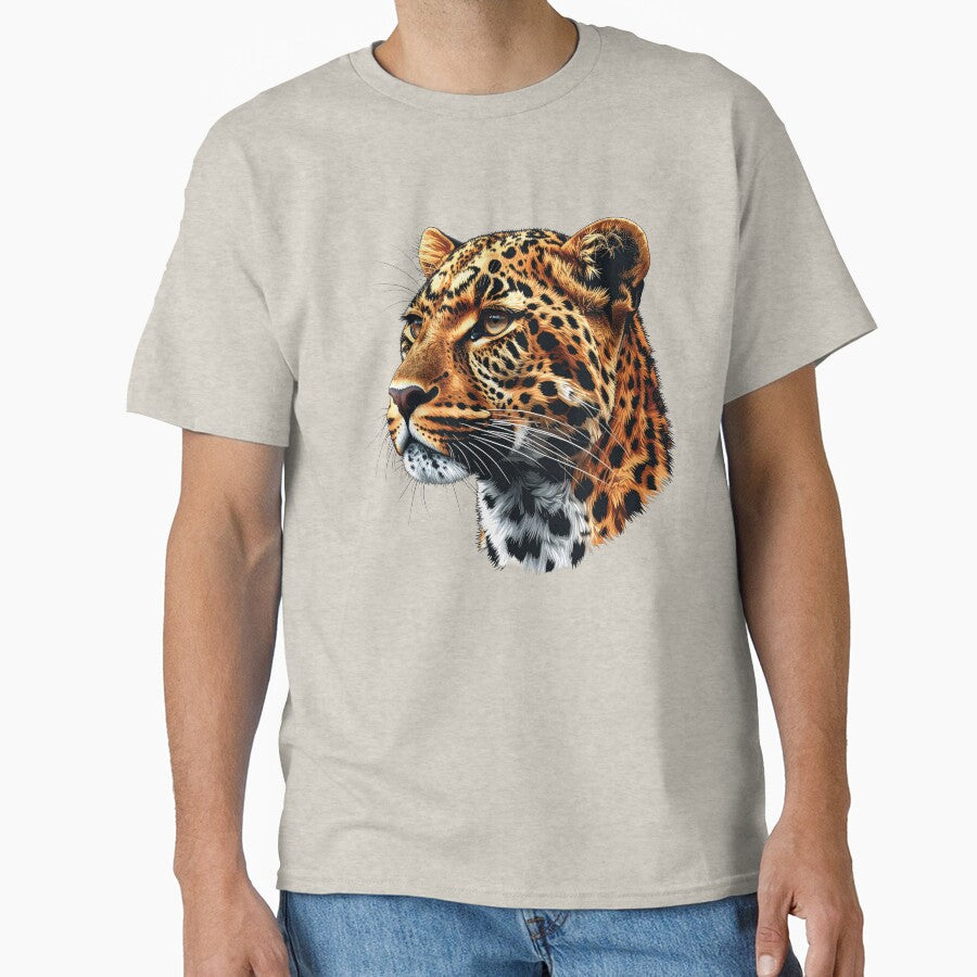 Portrait of a magnificent leopard! (Digital illustration) by Alan-David