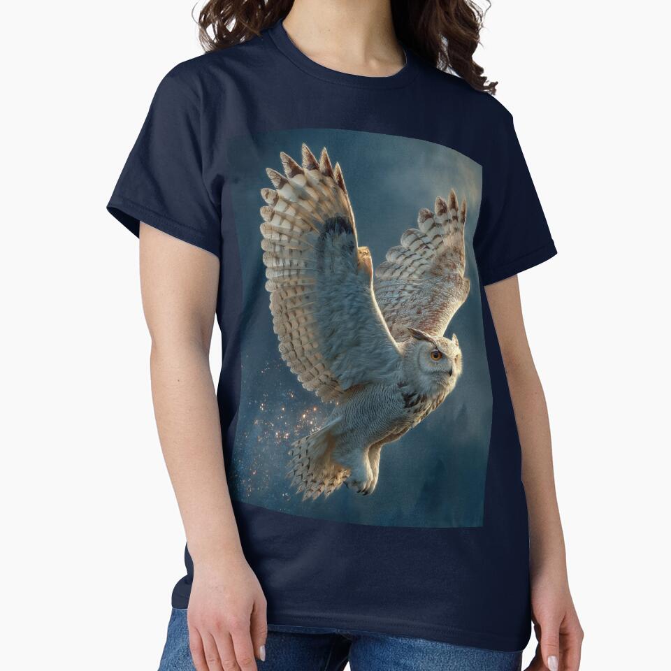 Moonlight Flight Owl – Silent Night Hunter by Erika Kaisersot