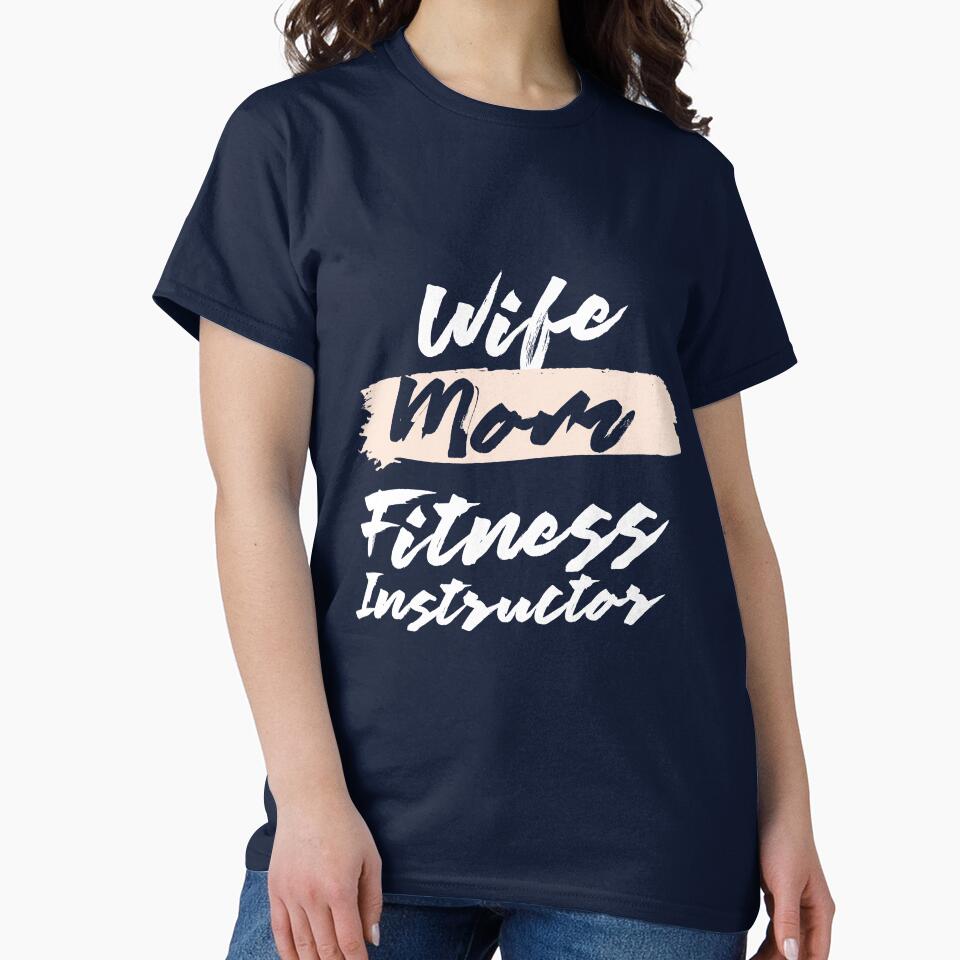 Cute Wife Mom Fitness Instructor Gift Idea by betternotes