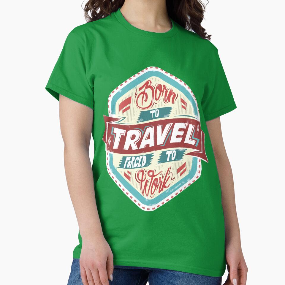 Born to Travel Ilustration by groovygear