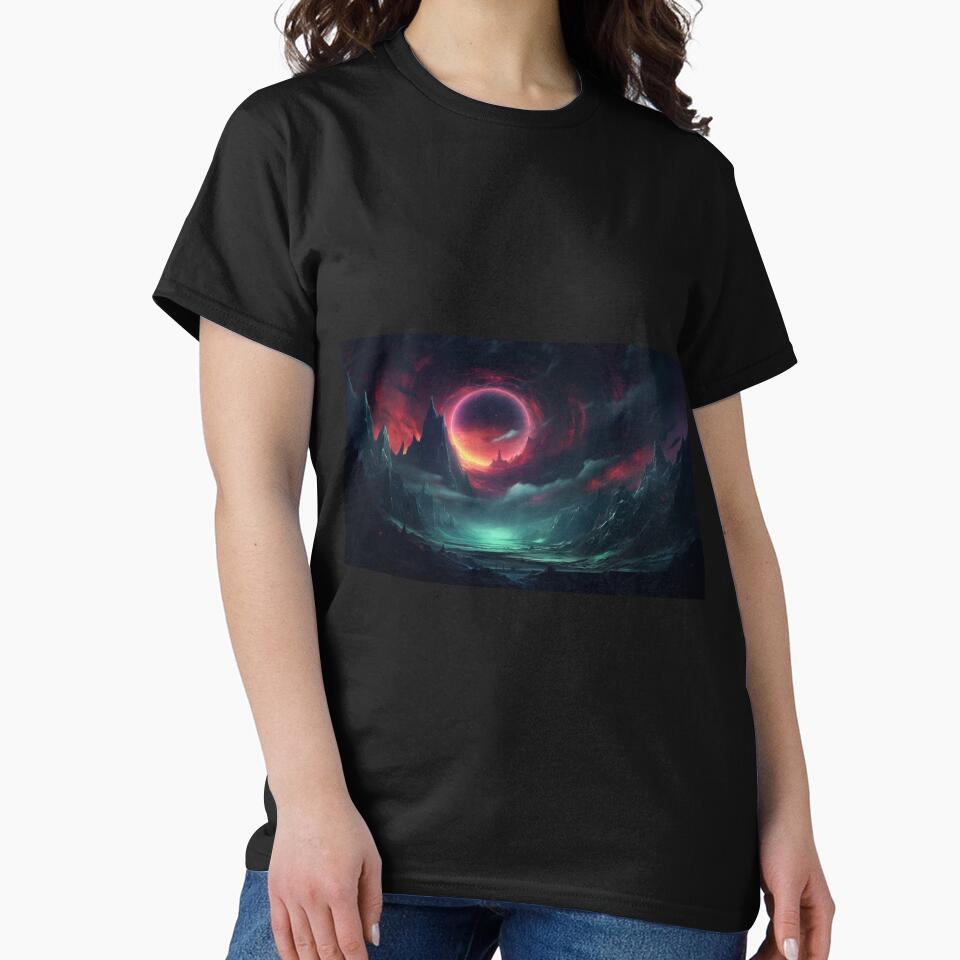 Dark Fantasy Landscape - Black Hole Radiation by Fantasy Masterpiece