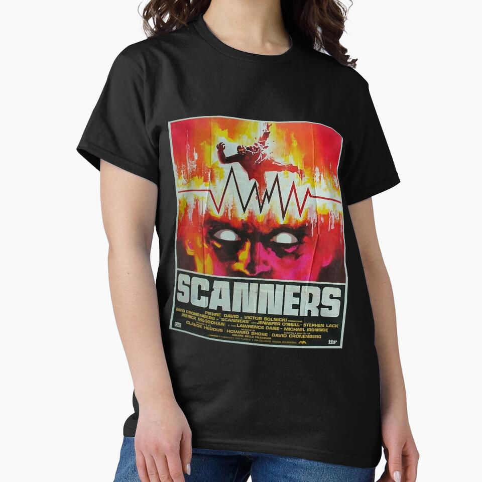 Brain classic gifts Scanners Halloween Horror movie scifi film by ScannersTuyenHo