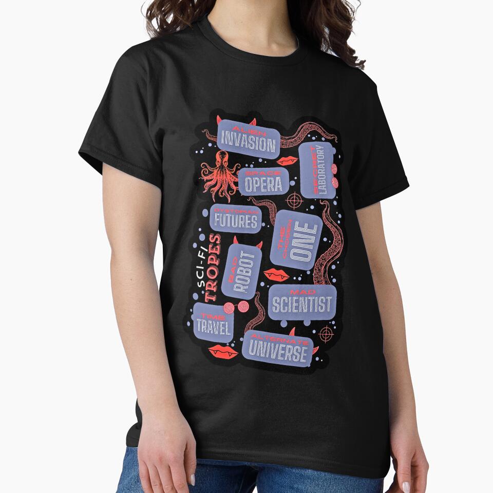 Scifi Tropes Science Fanfiction by Renata Illustrata