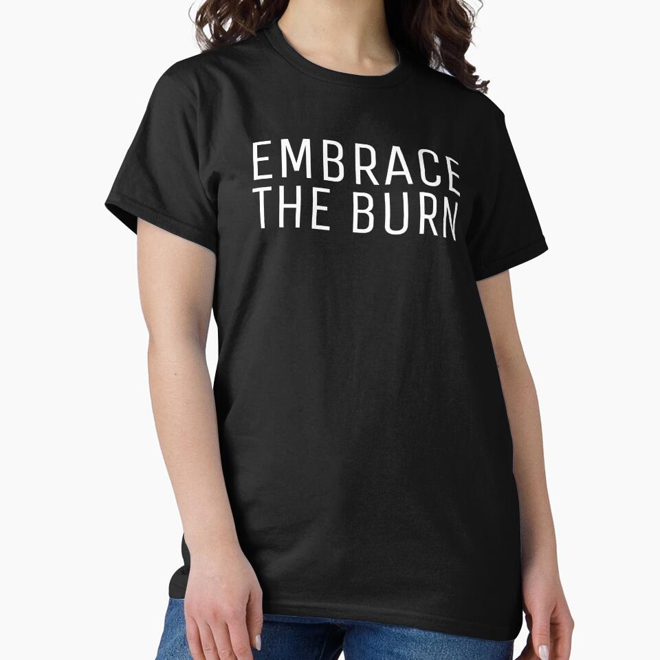 Embrace The Burn by GymMotivation
