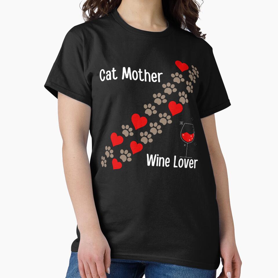 Cat Mother Wine Lover by SunfullyYours