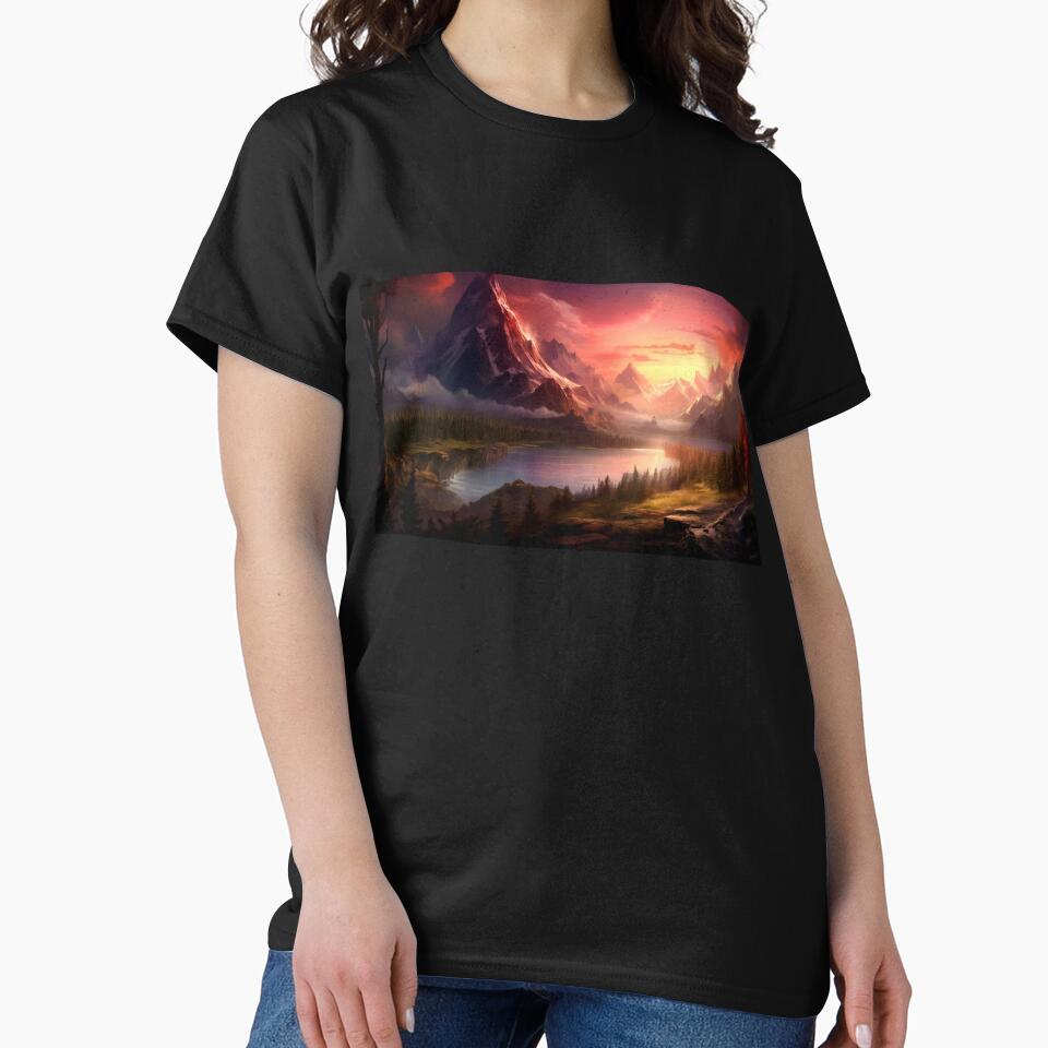 Fantasy Landscape - Ravens Flight Peak by Fantasy Masterpiece