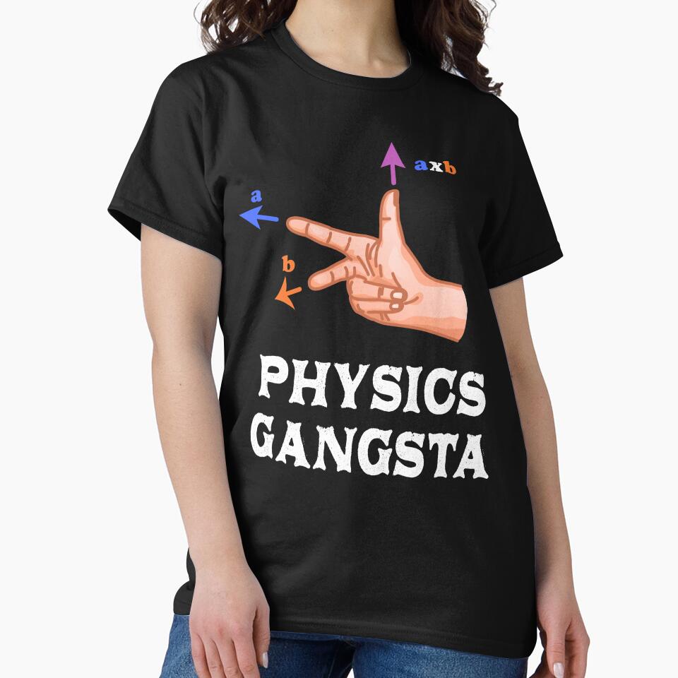 Physics Gangster Sign by ScienceCorner