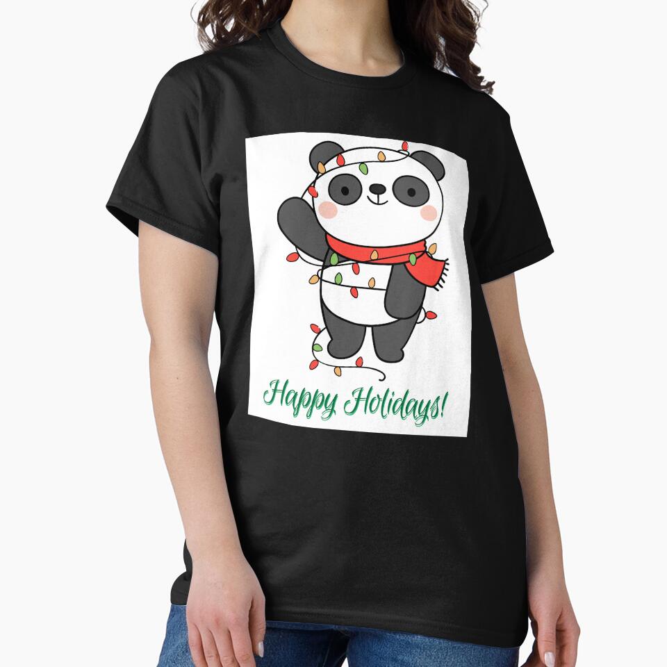 Panda in Lights by Annamariem04