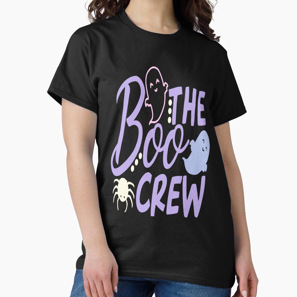 Halloween The Boo Crew - Pastel Purple Blue and Pink by madtoyman