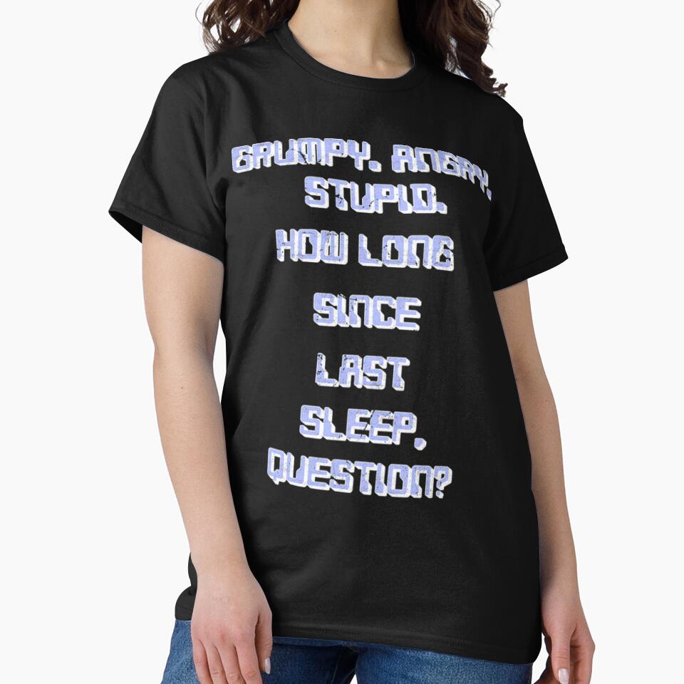 Grumpy Angry Stupid Pixel Shirt, Project Hail Mary Retro Sci-Fi Meme Tee by LBERRA