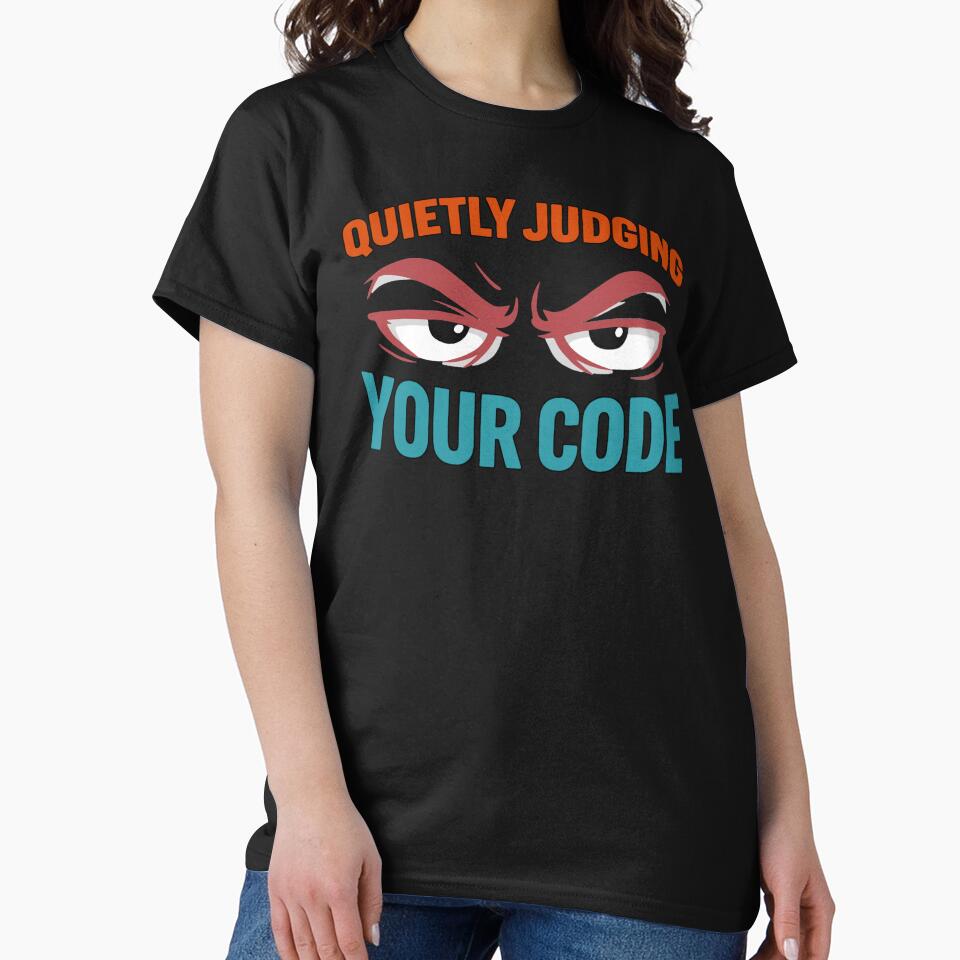 Quietly Judging your Code by Plot Twist Outfitters