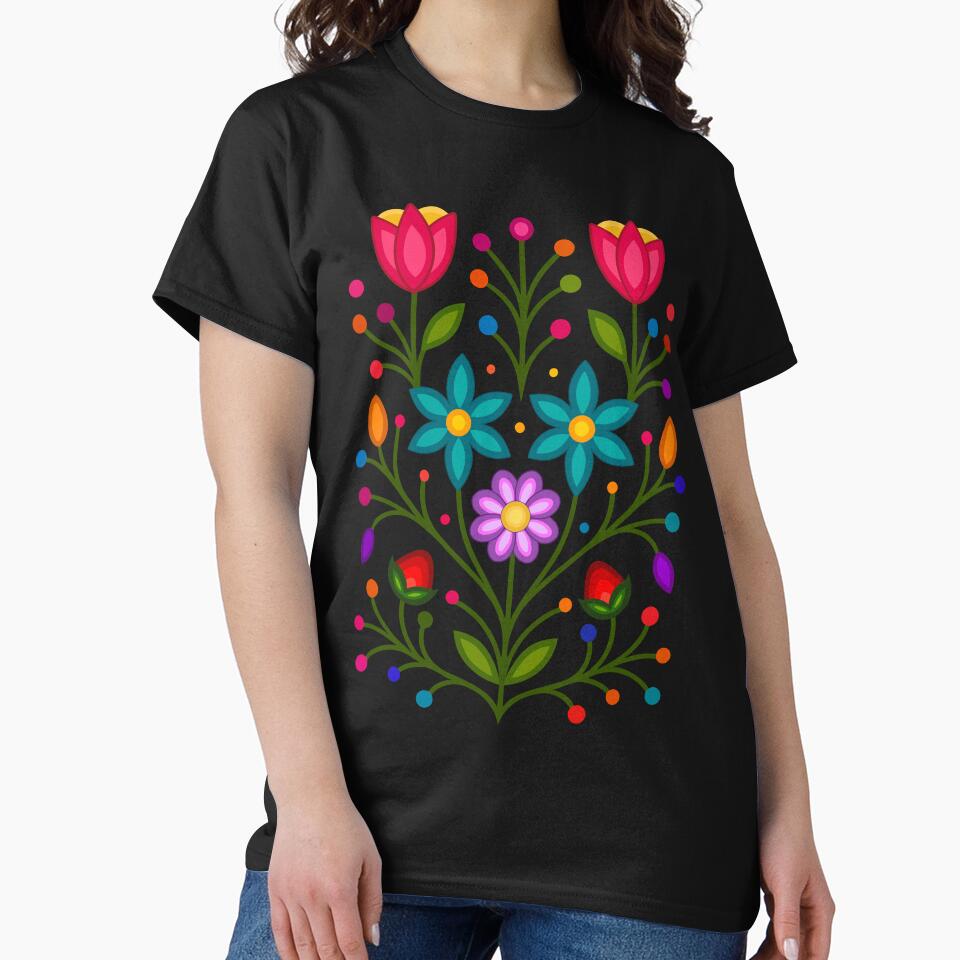 Ojibwe Floral Indigenous Anishinaabe Flowers by YalenArt