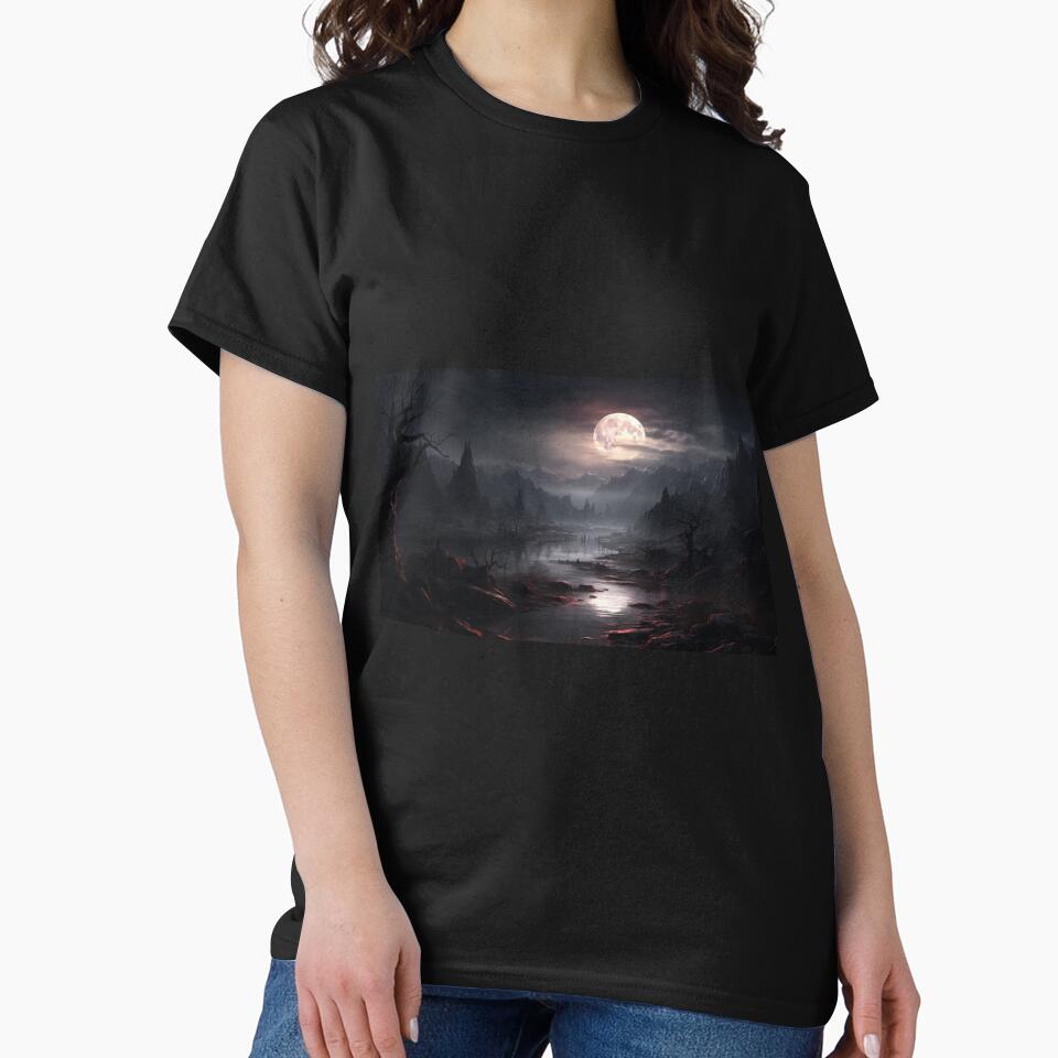 Dark Fantasy Landscape - Eerie Nightscape by Fantasy Masterpiece