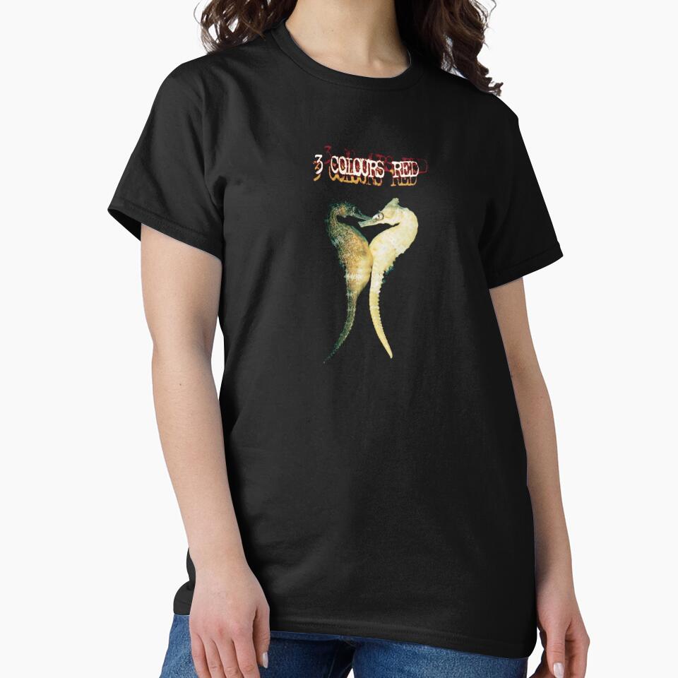 3 Colours Red, Pure, Beautiful Day, Revolt, Britpop, Vintage, Grand Theft Audio by ElasticaShirts