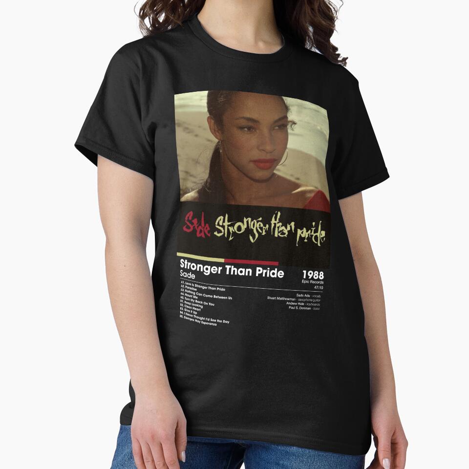 Sade - Stronger Than Pride | Album Card by theoralcollage