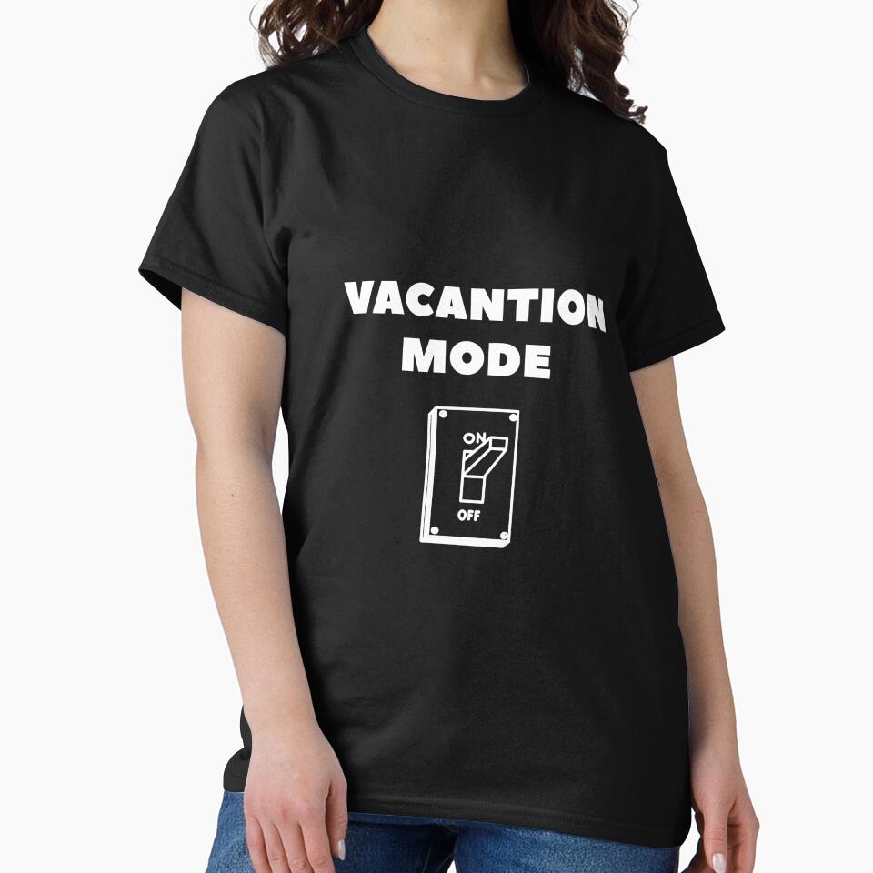 Holiday Mode On Button Switch In The Zone print by Lisbob