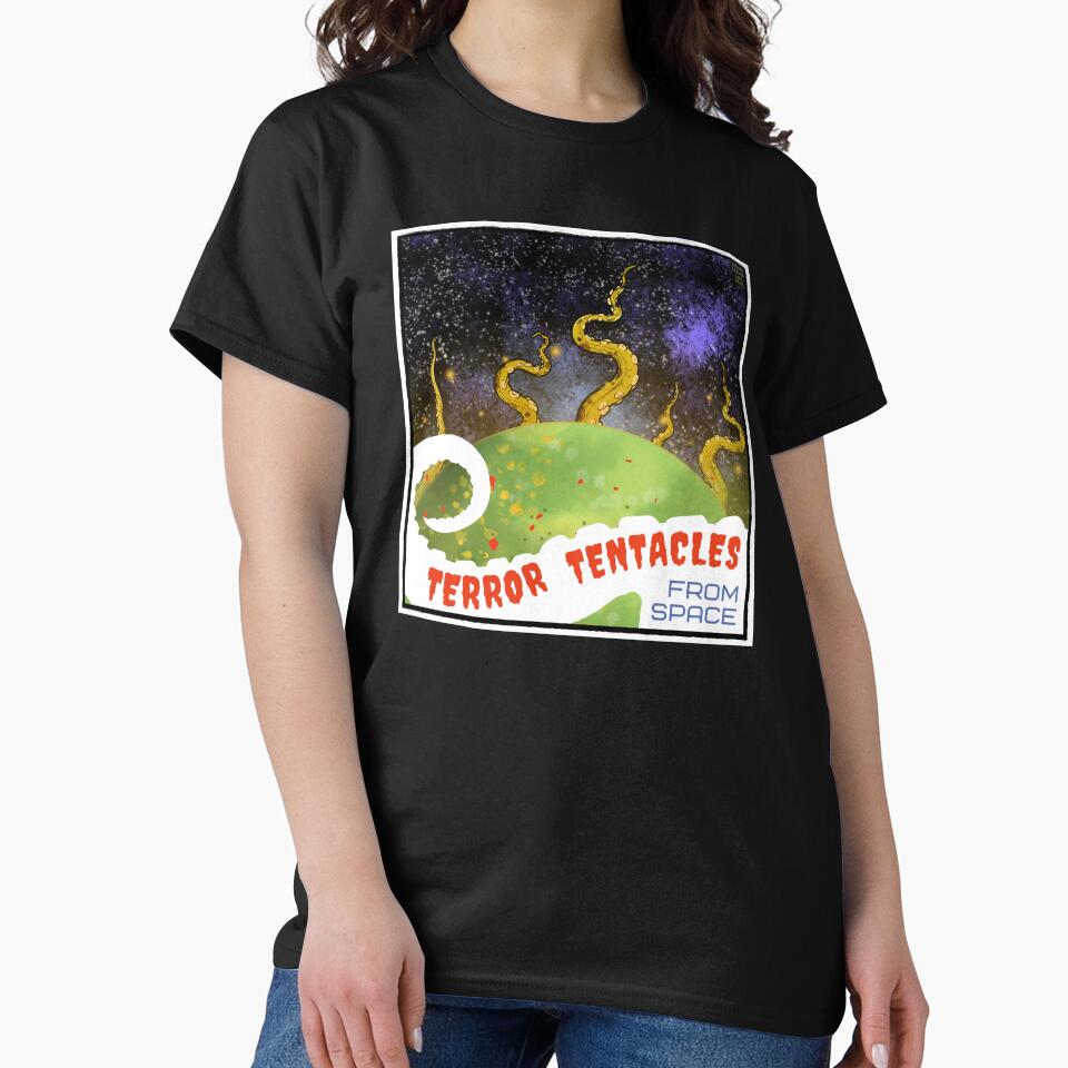 Terror Tentacles From Space Retro Movie Poster by orionlodubyal