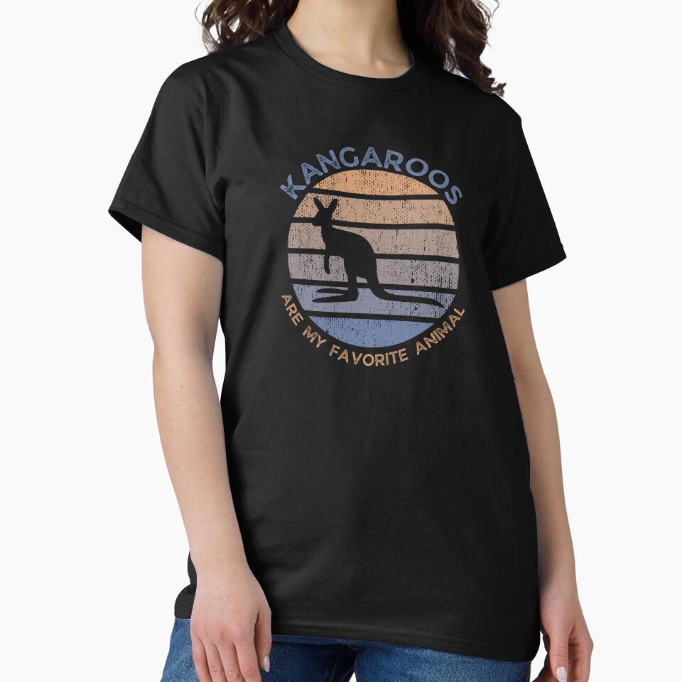 Kangaroos Are My Favorite Animal Sunset Design by ThisIsMugLife