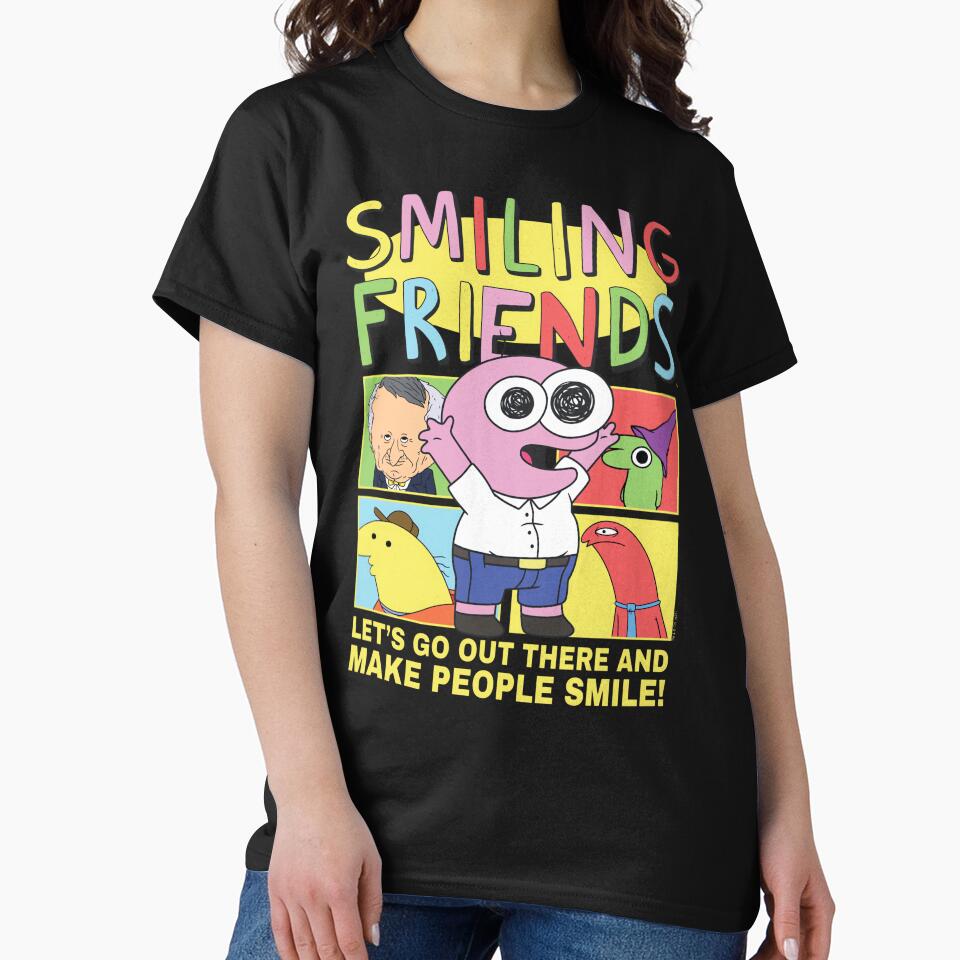 Smiling Friends Make People Smile Pim Funny Cartoon by BusanBlueCZ