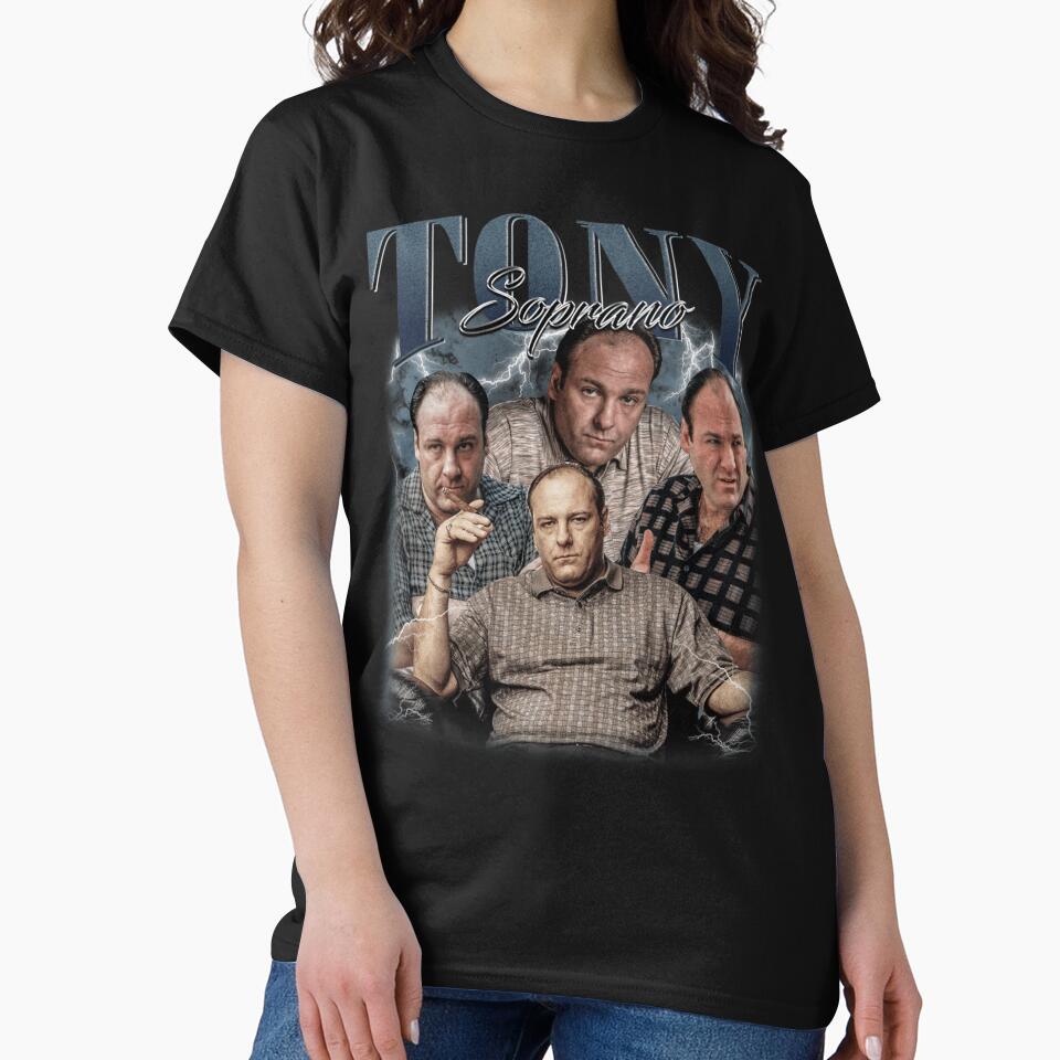 Tony Soprano Vintage Retro The Sopranos Movie by MartinaMiller