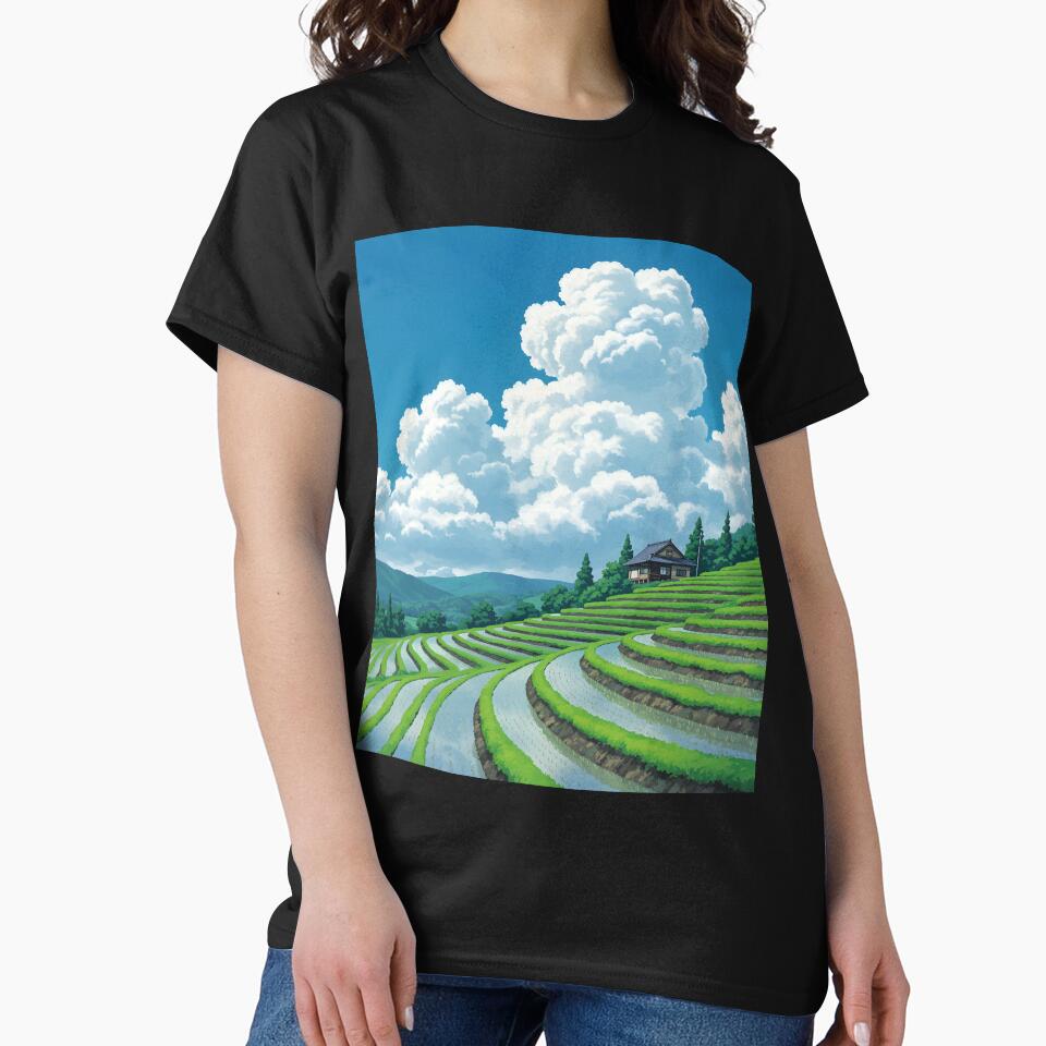 landscape Studio Ghibli Style by Uglyandcute
