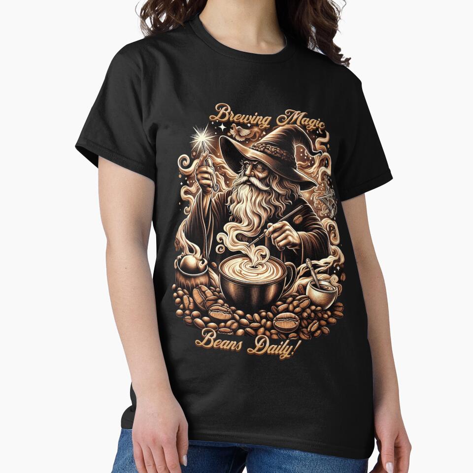 The Coffee Wizard by JavaJokeTees