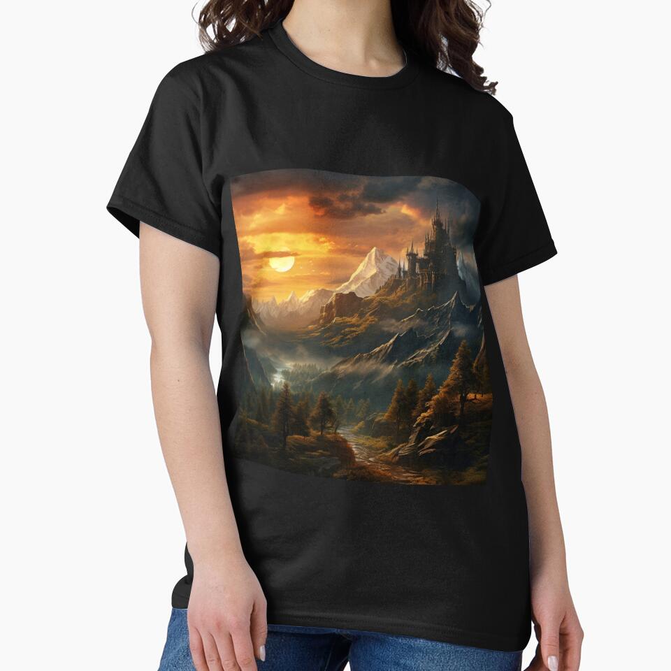Fantasy Landscape - Castle in the Mountains by Fantasy Masterpiece
