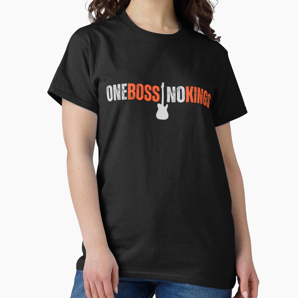 Bruce Springsteen One Boss No Kings 2026 by jimfarrepo